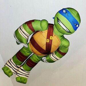 Nickelodeon 2014 Rare "Leonardo" Teenage Mutant Ninja Turtle Plush 22" L@@K